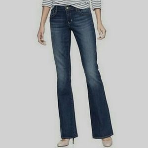 GAP Jeans Dark Wash Denim Bootcut Jeans Curvy Flare Jeans Size 6